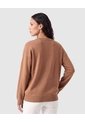 Saco Tejido Bordado Calado Para Mujer  Café Patprimo de Patprimo