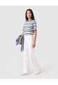 Jean Wide Leg Tiro Alto Para Mujer  Blanco Patprimo de Patprimo