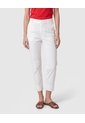 Pantalón Capri Ajustado Para Mujer  Blanco Patprimo de Patprimo