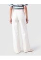 Jean Wide Leg Tiro Alto Para Mujer  Blanco Patprimo de Patprimo