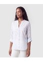 Blusa Manga Ajustable Para Mujer  Azul Patprimo de Patprimo