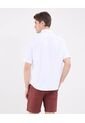 Camisa Oxford Unicolor  Para Hombre Blanco Patprimo de Patprimo