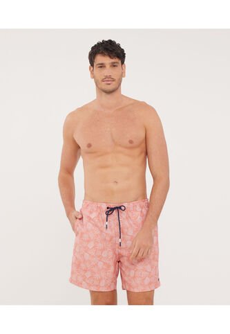 Bermuda Para Hombre  Color Naranja Marca Patprimo #44100458 Patprimo