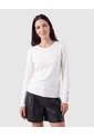 Saco Tejido Puños Con Botones Para Mujer  Blanco Patprimo de Patprimo