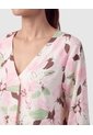 Blusa Escote V Manga 3/4 Para Mujer  Rosa Patprimo de Patprimo