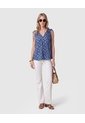 Blusa Estampada Con Amarre En Hombros Para Mujer  Azul Patprimo de Patprimo