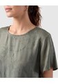 Blusa Cuello Redondo Para Mujer  Verde Patprimo de Patprimo