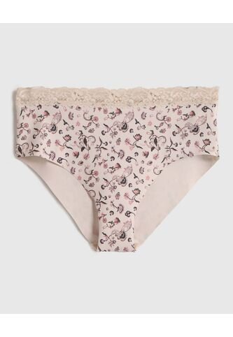 Panty Clasico Unicolor   Para Mujer Rosado Patprimo Patprimo