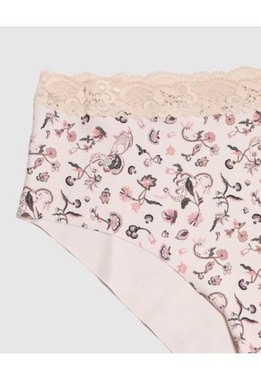 Panty Clasico Unicolor   Para Mujer Rosado Patprimo