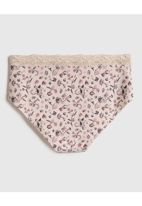 Panty Clasico Unicolor   Para Mujer Rosado Patprimo
