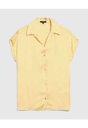 Blusa Para Mujer Manga Sisa Color Amarillo  Marca Patprimo #30123207