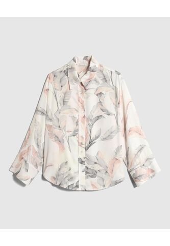 Camisa Para Mujer Manga Larga Color Crema Marca Patprimo #30010723 Patprimo