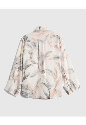 Camisa Para Mujer Manga Larga Color Crema Marca Patprimo #30010723