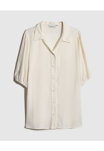 Camisa Para Mujer M/C Patprimo En Color Beige #14010190
