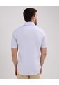 Camisa Manga Corta Unicolor Sin Bolsillo  Para Hombre Azul Patprimo de Patprimo