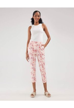 Pantalon Para Mujer Patprimo Color Rosado Material 96% Algodón 4% Elastano