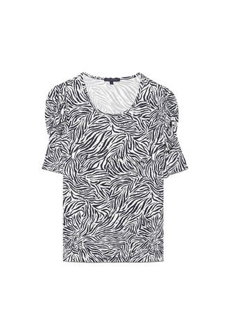 Camiseta Para Mujer Manga Corta Color Azul  Marca Patprimo #30093246 Patprimo