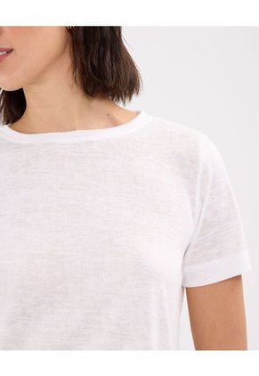 Camiseta Para Mujer Manga Corta Color Blanco Marca Patprimo #30093643