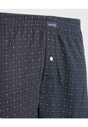 Bóxer Amplio Estampado X1 Para Hombre Negro Patprimo