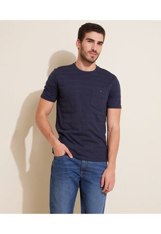 Camiseta Para Hombre Manga Corta Color Azul  Marca Patprimo #44090788 Patprimo