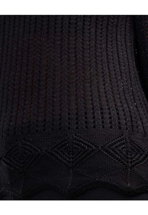 Saco Para Mujer Cuello Redondo Color Negro Marca Patprimo #30330594