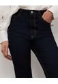 Jean Jean Femenino Straight Tono Raw  Para Mujer Azul Patprimo de Patprimo