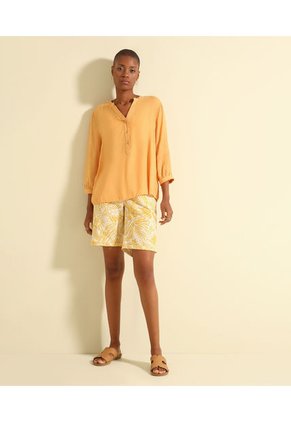 Blusa Para Mujer Manga 3/4 Color Mandarina Marca Patprimo #30122898