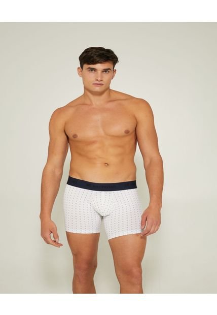 Boxer Para Hombre Filete Medio Color Blanco Marca Patprimo #44000323
