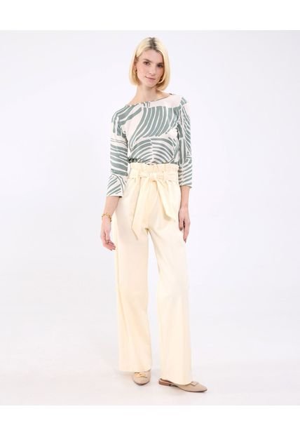 Pantalón Para Mujer Moda Color Crema Marca Patprimo #30071979