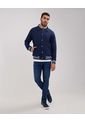 Chaqueta Bomber  Para Hombre Azul Patprimo de Patprimo