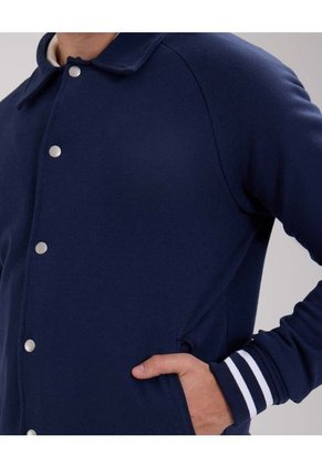 Chaqueta Bomber  Para Hombre Azul Patprimo