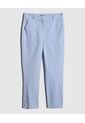 Pantalon Capri Unicolor  Para Mujer Azul Patprimo de Patprimo