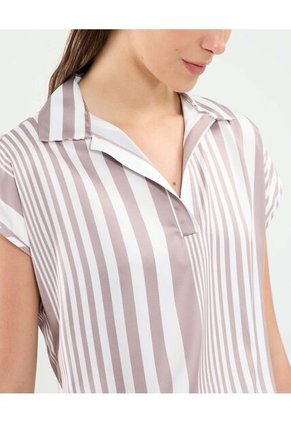 Blusa Para Mujer Manga Corta Color Blanco Marca Patprimo #30123492