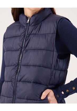 Chaleco Para Mujer Acolchado Color Azul Marca Patprimo #30250042