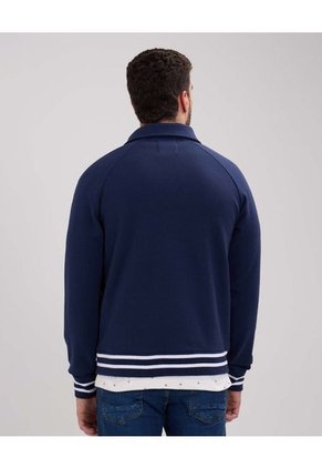 Chaqueta Bomber  Para Hombre Azul Patprimo