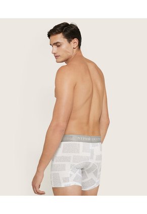 Boxer X1 Para Hombre Fleat Seamer Medio Color Crudo Marca Patprimo #44000093