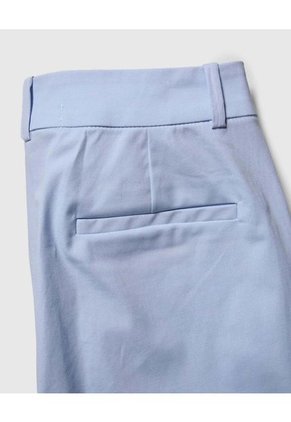 Pantalon Capri Unicolor Para Mujer Azul Patprimo