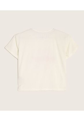 Camiseta Para Niña Manga Corta Color Blanco Marca Patprimo #86090334