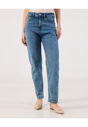 Jean  Para Mujer Mom Color Azul Marca Patprimo #30160498 Patprimo