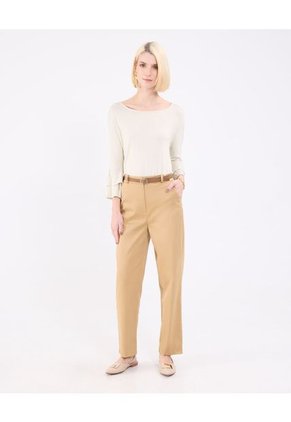 Pantalón Para Mujer Chino Color Café Marca Patprimo #30071997