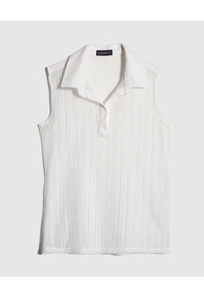 Polo Para Mujer Manga Sisa Color Blanco Marca Patprimo #30110438