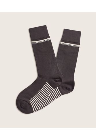 Medias Para Hombre Caña Larga Color Café  Marca Patprimo #44980008 Patprimo