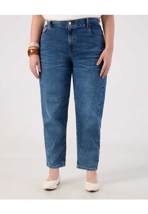 Jean  Para Mujer Barrel Color Azul Marca Patprimo #14160270