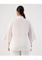 Blusa  Para Mujer Manga 3/4 Color Blanco Marca Patprimo #14121413 de Patprimo