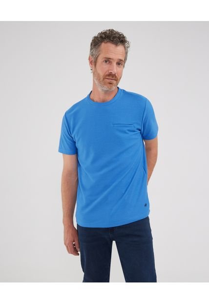 Camiseta Para Hombre Manga Corta Color Azul  Marca Patprimo #44090848