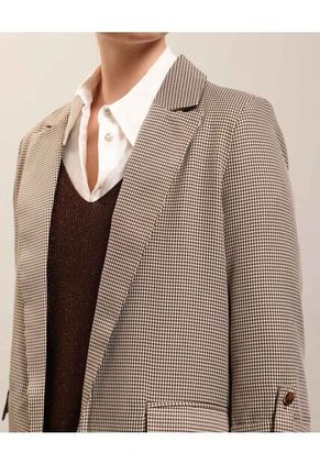 Blazer Para Mujer  Color Café Marca Patprimo #30400147