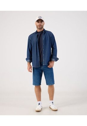 Bermuda Para Hombre Slim Corto Color Azul Marca Patprimo #44100529