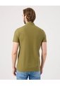 Polo Unicolor Con Bordado  Para Hombre Verde Patprimo de Patprimo
