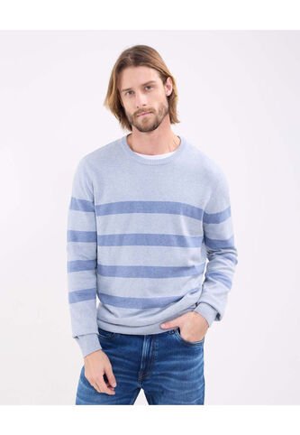 Saco Para Hombre Cuello Redondo Color Azul Marca Patprimo #44330229 Patprimo