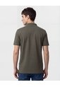 Polo Unicolor Con Bolsillo   Para Hombre Verde Patprimo de Patprimo